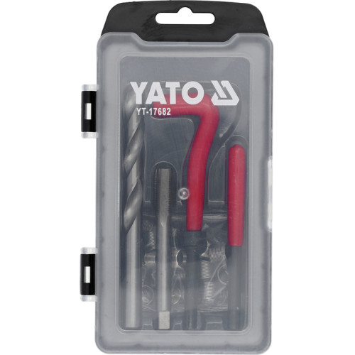 Набор для ремонта резьбы (М10×1.00),30 предметов. YATO YT-17682