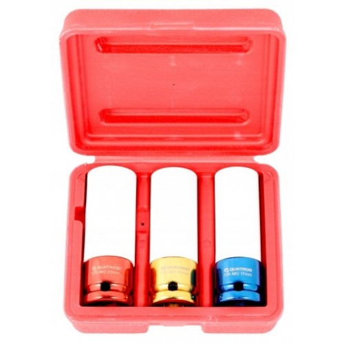 Головки для литых дисков ALU 1/2" 17, 19, 21 мм QS90801 QUATROS