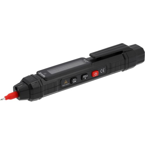 Мультиметр YATO с LCD-дисплеем, напряжение-0,8-600 V AC/DC, кабель 93 см YT-730822