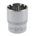 Головка торцевая 1/2", Spline, 27мм, длина 42мм. YATO YT-1478