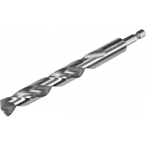 Сверло для нержавеечной легированной стали HSS6542, Ø=12мм, HEX-1/4", l=151/101мм, для нержав., конструкт., легов.сталі