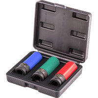 Головки для литых дисков 17,19,21мм 3 штуки. STELS 13953