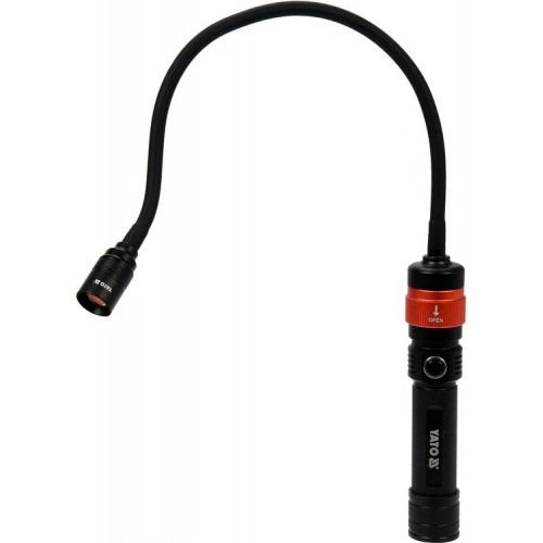Фонарик 3-в-1 380LM, LI-ION 3.7V 2200MAH, IP54 YT-08521 YATO