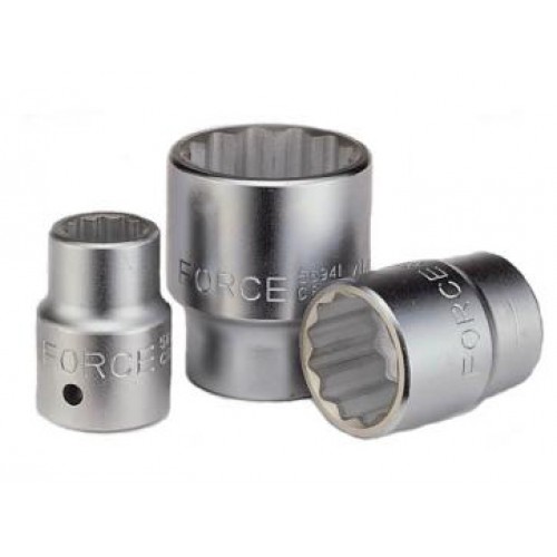 Головка торцева 3/4",12-гранна,19мм, довжина 50мм. FORCE 56919 F