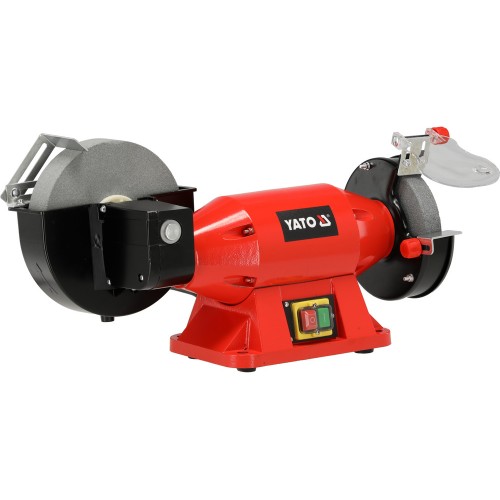 Станок для мокрой и сухой заточки YATO 520Вт, диск Ø= 150/25х 32мм, 200/40х20мм YT-822112