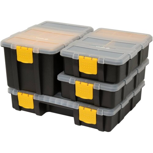 Органайзеры в наборе 4 ед. VOREL: 2- 22x 15.5x 6 см, 1- 22x 15.5x 12 см, 1- 22x 29x 6 см [78788]