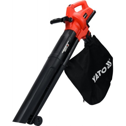 Порохотяг для листя акум. YATO: 12500 об/хв, продуктивність- 8 м³/хв, збірник- 45 л(БЕЗ АКУМУЛЯТОРА)
