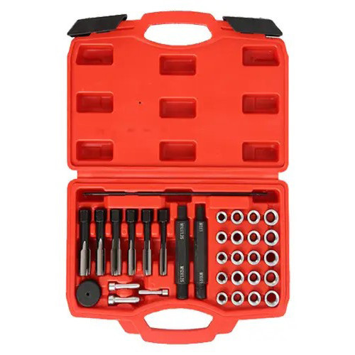 Набор для восстановления резьбы свечи накала 33пр. Alloid NS-1265