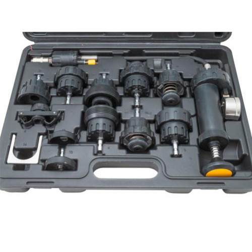 Набор для проверки герметичности системы охлаждения. QUATROS QS14750