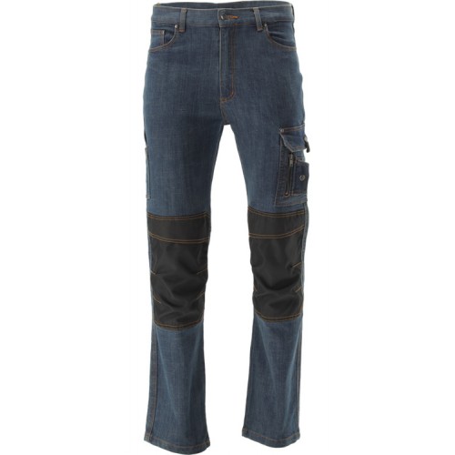 Штани робочі джинс стрейч MARА YATO розм 3XL/ 106-110см, ріст- 190-196см, гран 10 киш, 71% ба 25% по