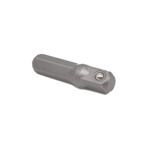 Адаптер 1/4" L=30мм (для головки 1/4") на шуруповерт, 1шт FORCE 8092230 F