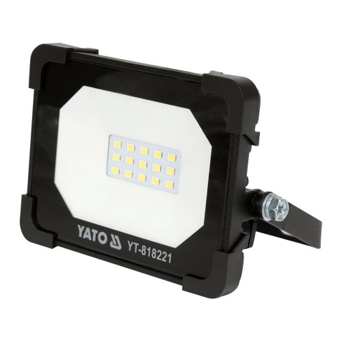 Прожектор з SMD-діодним випромінювачем 10 Вт, 230 В, 950 Лм, 15 діодів, 115x 98x 32 мм YATO [YT-818221]