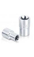 Головка торцевая TORX E18,квадрат 1/2",длина 38мм. TOPTUL BAED1618