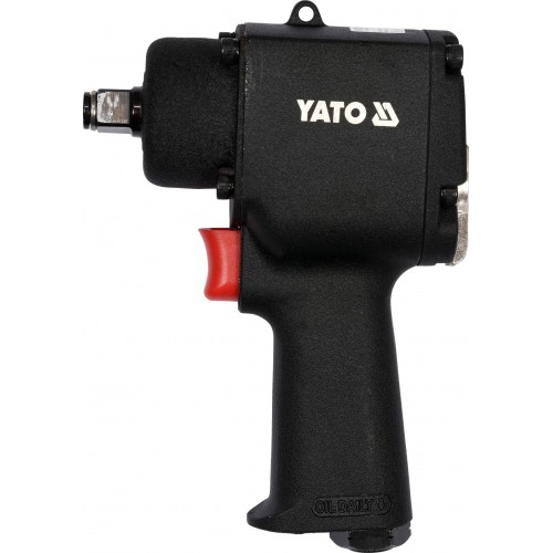 Пневматический ударный гайковерт MINI : квадрат 1/2, 680 [Нм] YATO YT-09513
