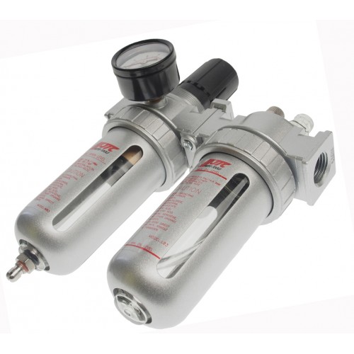 Блок подготовки воздуха 1/2” с металлическим переключателем, давление 250 PSI 5558 JTC