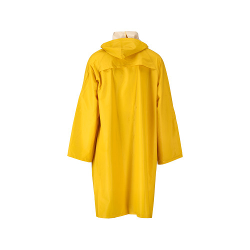 Плащ з капюшоном водонепроникний жовтий VOREL, розм. XL (74631)