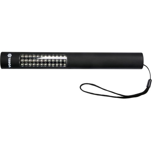 Фонарь диодный 36+1 LED батарейочный 4ААА х 1,5 В Vorel (82735)