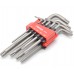Набор угловых ключей TORX Т10-Т50 9ед. длинных 5098L FORCE