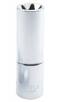 Головка торцевая длинная TORX E10, квадрат 1/4", длина 50мм. TOPTUL BAEH0810