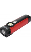 Фонарь светодиодный аккумуляторный YATO: Li-Ion 3.7 В 2000 мАч, 5 Вт, 3 режима: УФ, 200/300 lm YT-08580