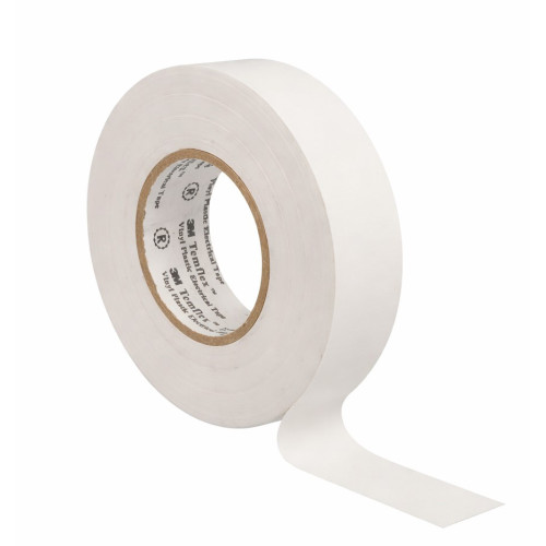 Изоляционная лента ПВХ 18мм × 20м × 0,15мм,белая. 3M 1600 (White)