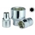 Головка торцевая Surface Drive,квадрат 3/8",13мм. FORCE 53713 F