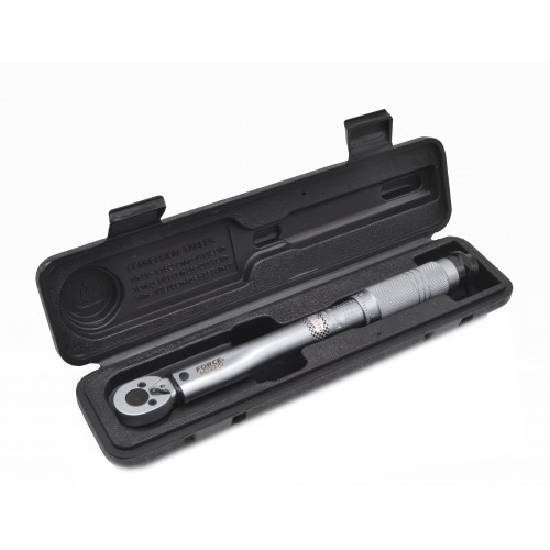 Ключ динамометрический 5-25Nm 1/4" 270мм. FORCE 6472270 F