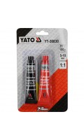 Клей 2-компонентний акриловий YATO в тюбиках по 10 г YT-36830