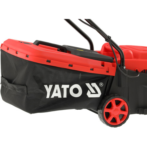 Газонокосилка сетевая 1200Вт,32см,травосборник 30л. YATO YT-852081