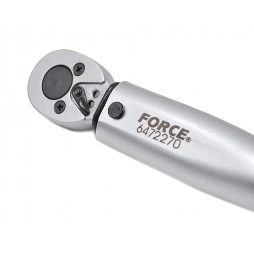 Ключ динамометрический 5-25Nm 1/4" 270мм. FORCE 6472270 F