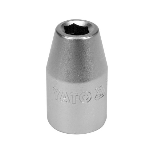 Держатель для насадок отверточных YATO : квадрат 1/2"(F) - HEX= M8 мм(M), CrVCrV YT-12951
