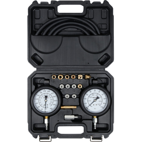 Тестер тиску масла в двигунах і коробках передач. YATO YT-73032