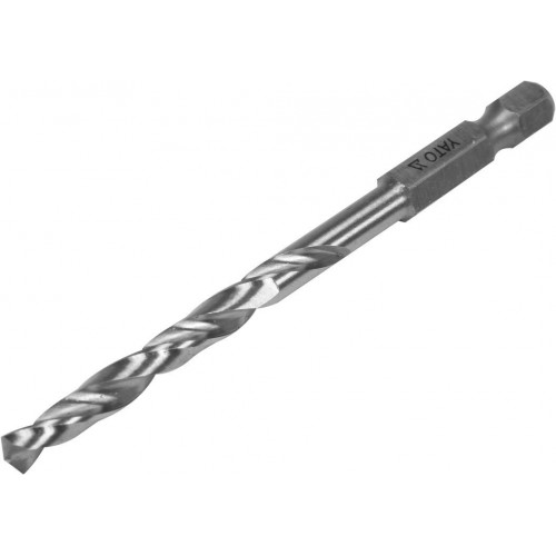 Сверло для нержавеечной легированной стали HSS6542, Ø=6мм, HEX-1/4", l=93/57мм, YATO
