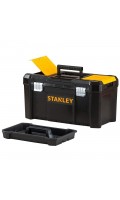 Ящик для инструмента STANLEY: 19" (480х250х250 мм), пластиковый, ячейки в крышке, защелки - металл, STST1-75521