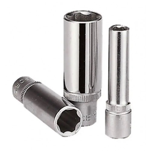 Головка торцева глибока 1/4",Surface Drive, розмір 14мм, довжина 50мм. FORCE 5275014 F