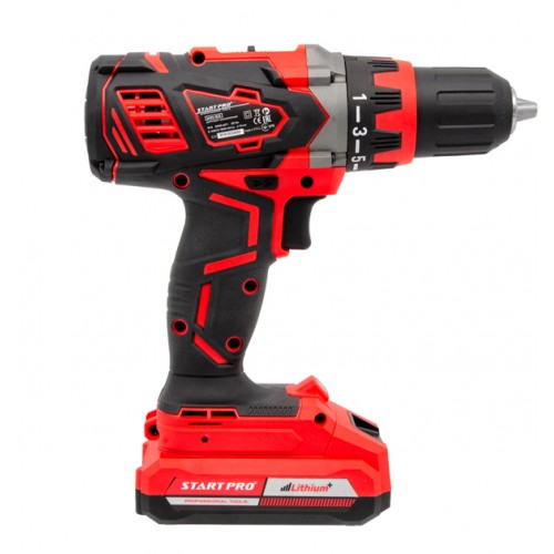 Шуруповерт аккумуляторный 18V 2,0Ah 55 Н/м Start Pro SCD5-18/2