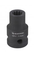 Головка для гальмівного супорта 1/2",10-гранна, 11,5мм. QUATROS QS70013