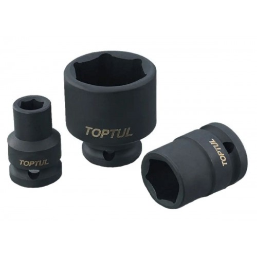Головки торцевые ударные 3/4",6-гранные. TOPTUL KABA2417 Series