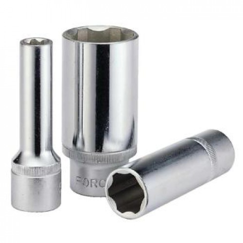 Головка торцевая глубокая Surface Drive 1/2",28мм, длина 77мм. FORCE 5477728 F