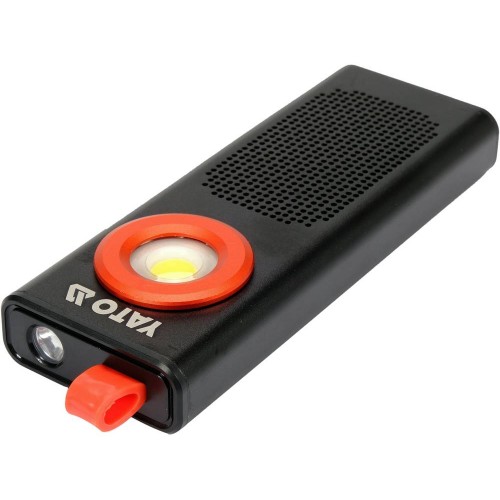 Ліхтар світлодіодний акумулорний з POWERBANK YATO Li-Po 3.7 В, 2000 mАГод, 500 Lm, + динамік 3W Bluetooth [YT-08557]