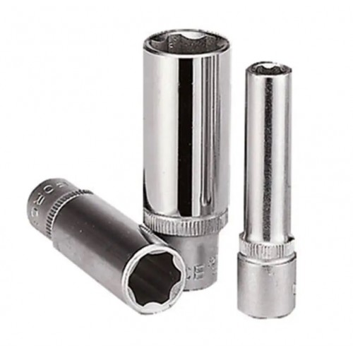 Головка торцевая глубокая 1/4",Surface Drive, размер 7мм, длина 50мм. FORCE 5275007 F