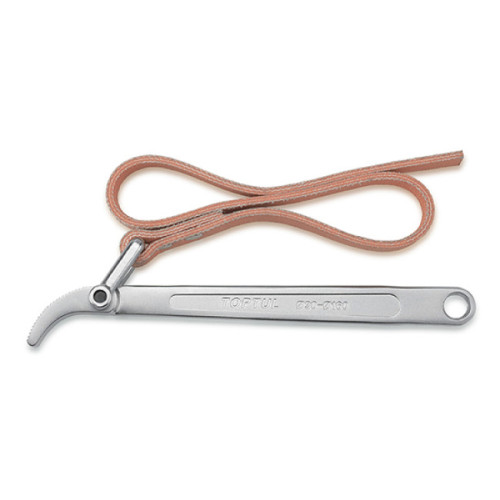 Съёмник масляного фильтра ленточный,кожаная лента 60-260мм. TOPTUL JJAH1102