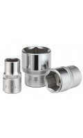 Головка торцевая 1/2",6-гранная, 20мм, длина 38мм. FORCE 54520 F