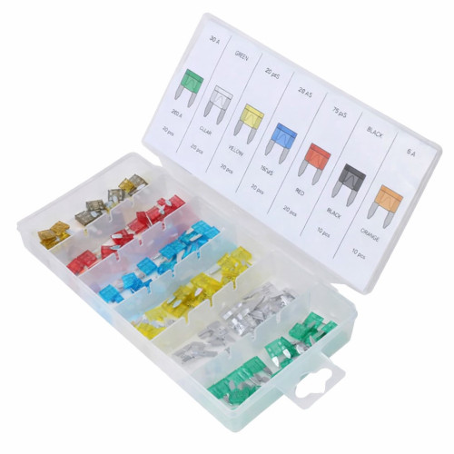 Набор автомобильных предохранителей MINI 120шт (5–30 А). A-TC510 ASTA