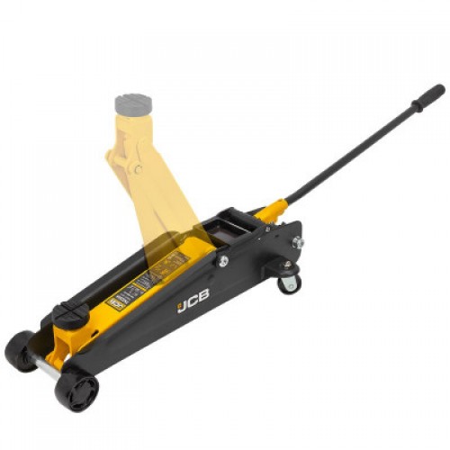 Домкрат гидравлический подкатный, 2,25 т. высота подъема 150-530 мм JCB-TH22504