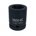 Головка торцевая ударная 3/4",6-гранная,25мм, длина 50мм. YATO YT-1075