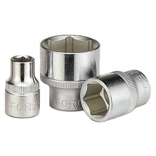 Головки торцеві шестигранні 3/8". FORCE 53507 F Series