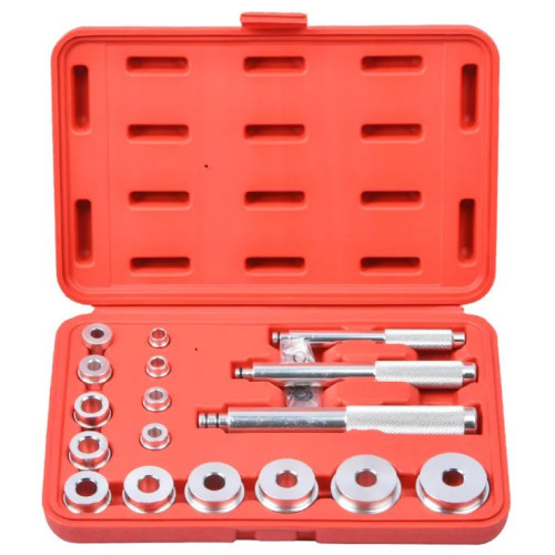 Набор оправок для запрессовки сальников и подшипников,10-42мм, 17шт. REWOLT T2039