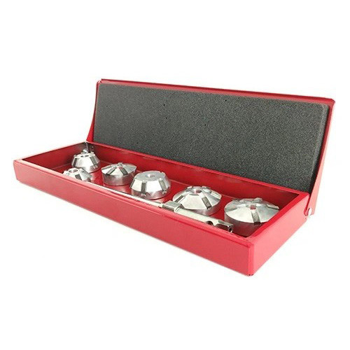 Набор фрез (шарошек) для восстановления геометрии седел клапанов ДВС "ЗИЛ-130". ХЗСО SVCK130ZIL