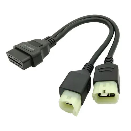 Переходник для мотоцикла Kawasaki 4-pin,6-pin к автосканеру. LAUNCH SP105040586